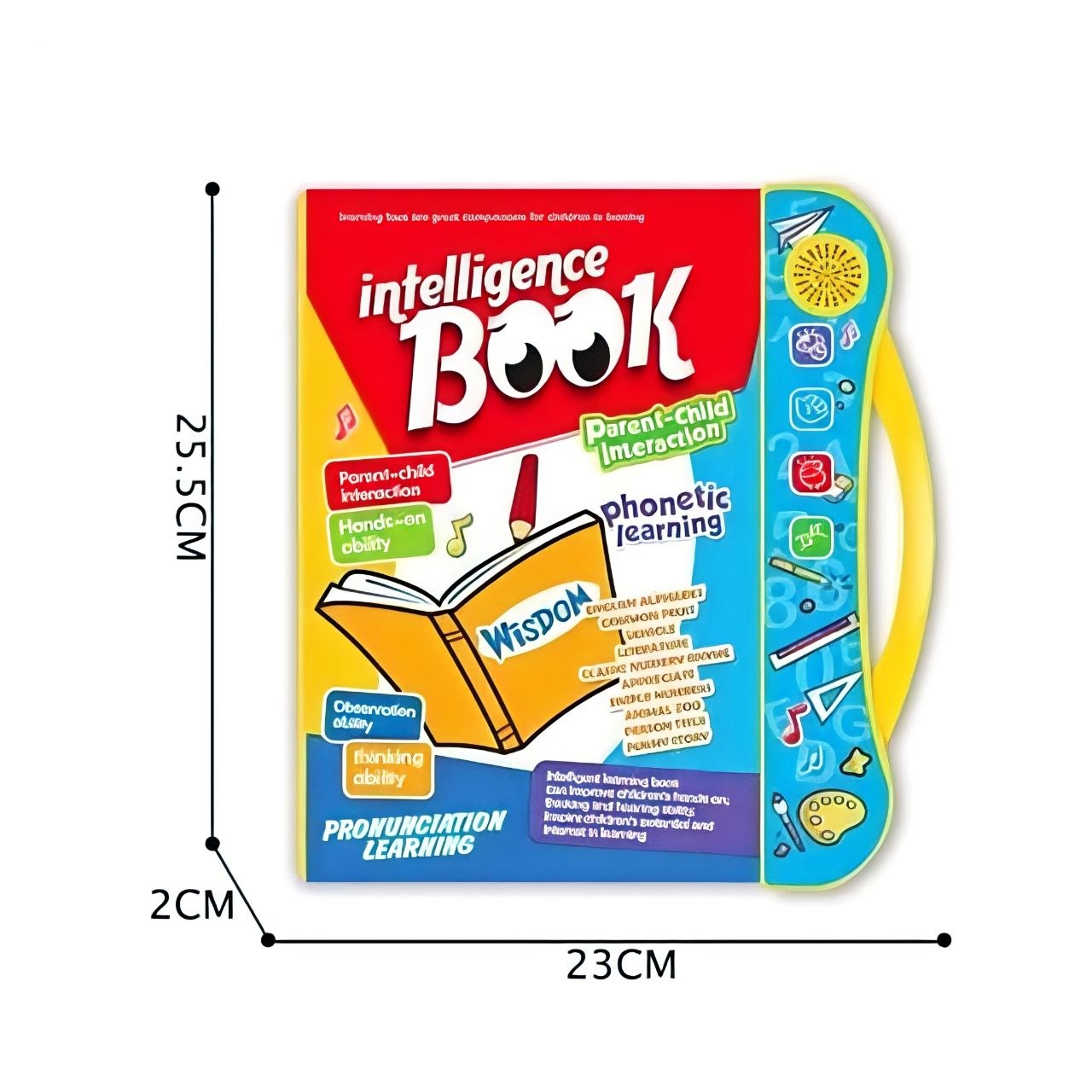 Smart Talking Learning Book for Kids (2–5 Years) | No Screen Learning Toy
