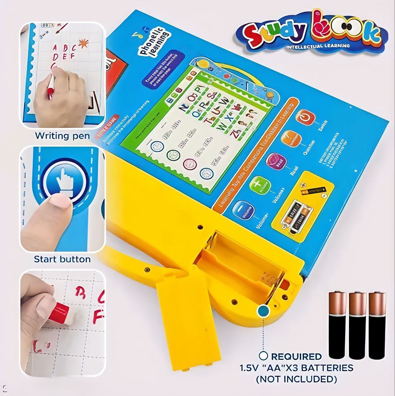 Smart Talking Learning Book for Kids (2–5 Years) | No Screen Learning Toy