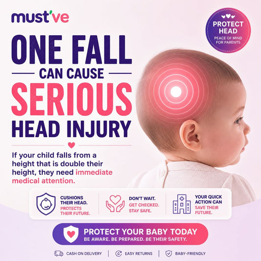Baby Head Protection Helmet – Safety Cushion. Don’t Wait for the Fall