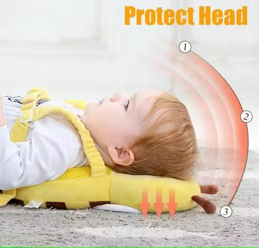 Baby Head Protection Backpack – Prevent Painful Falls During First Steps - PREPAID ONLY