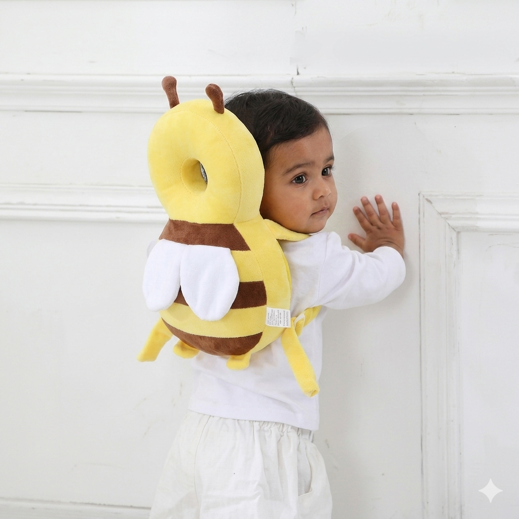 Baby Head Protection Backpack – Prevent Painful Falls During First Steps - PREPAID ONLY